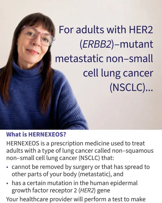 HERNEXEOS® zongertinib tablets | 60 mg