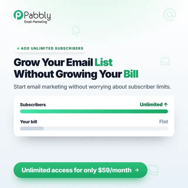 Pabbly Email Marketing