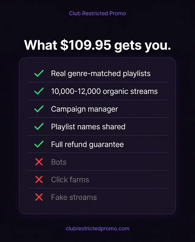 Club Restricted Promo