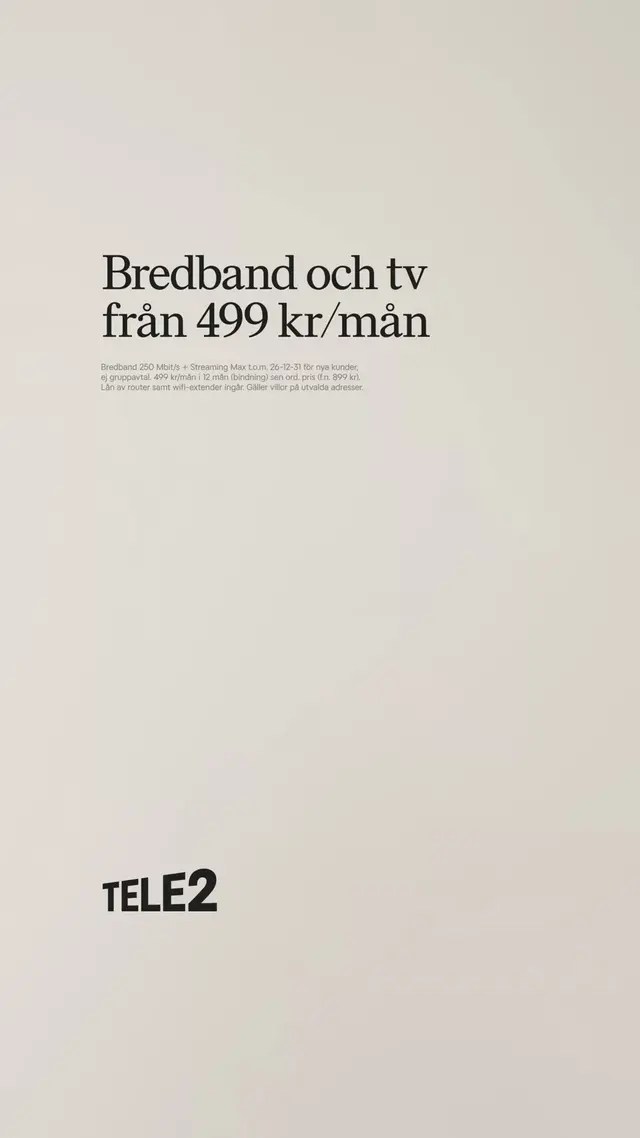 Tele2 Sverige
