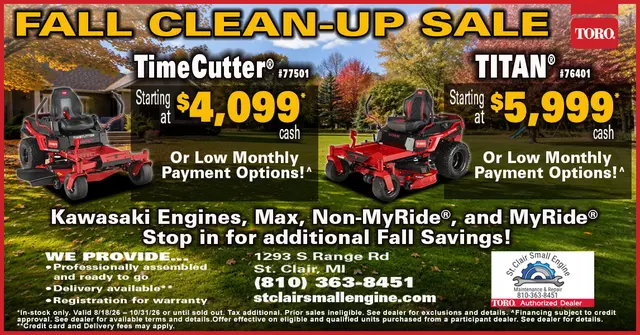 St.Clair Small Engine